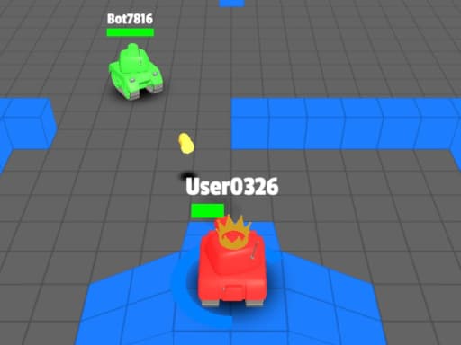 Mini Tanks io game screenshot - multiplayer - Free online game