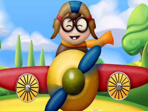 Fly AirPlane 3D game screenshot - arcade - Free online game