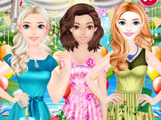 Bffs Summer Tea Party 2游戏截图 - girls - 免费在线游戏