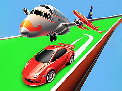 Epic Car: Transform Race游戏截图 - boys - 免费在线游戏