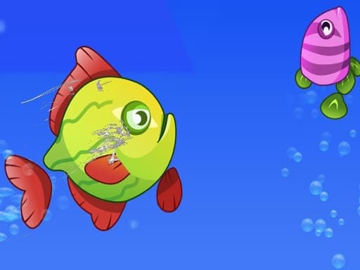 Fish Grow Eating Fish game screenshot - action - Free online game