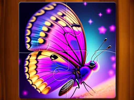 Butterfly Jigsaw Puzzle游戏截图 - puzzles - 免费在线游戏