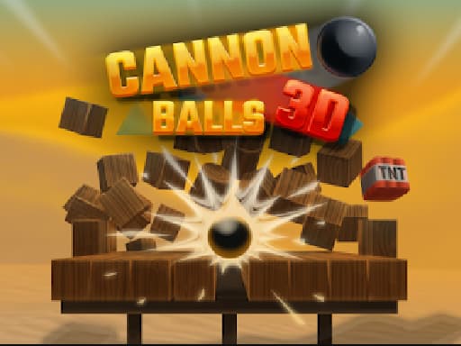 Cannon Balls 3D game screenshot - hypercasual - Free online game