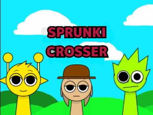 Sprunki Crosser game screenshot - arcade - Free online game