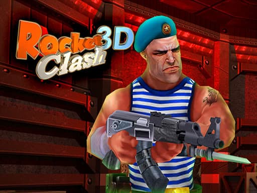 Rocket Clash 3D game screenshot - shooting - Free online game