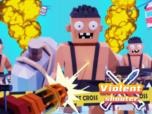 Violent shooter game screenshot - shooting - Free online game
