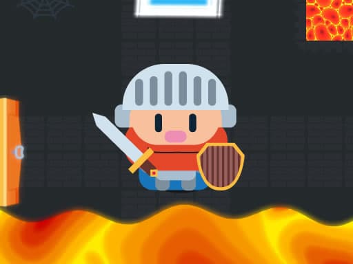 Lava Escape game screenshot - adventure - Free online game