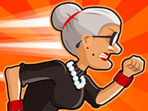Captura de pantalla del juego Angry Granny Run: India - adventure - Juego gratuito en línea