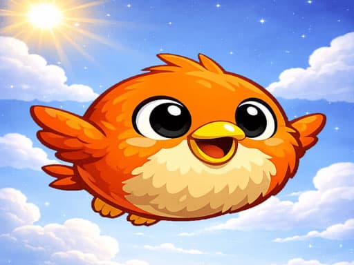 Fatty Bird game screenshot - puzzles - Free online game