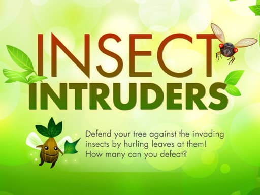Captura de pantalla del juego Insect Intruders - shooting - Juego gratuito en línea