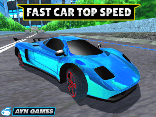 Fast Car Top Speed game screenshot - racing - Free online game
