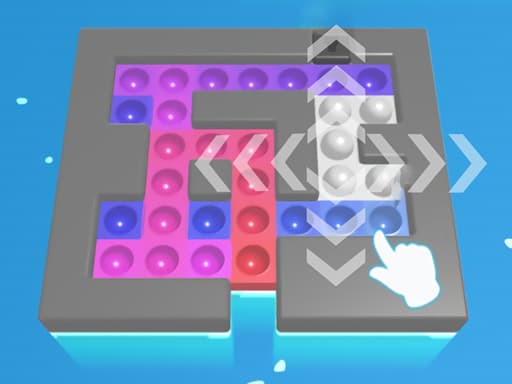 Captura de pantalla del juego Bubble Maze - adventure - Juego gratuito en línea