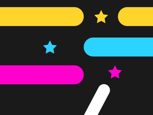 Zig Zag Color game screenshot - clicker - Free online game