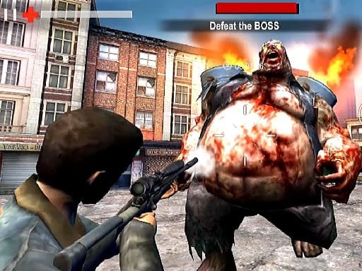 Captura de pantalla del juego Dead City Zombie Invasion 2023 - shooting - Juego gratuito en línea