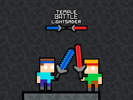 Temple Battle Lightsaber game screenshot - action - Free online game