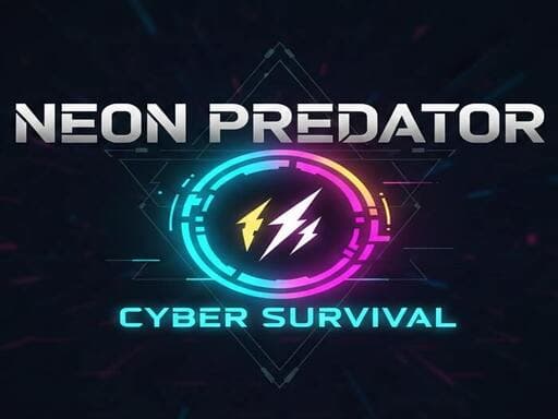 Neon Predator game screenshot - arcade - Free online game