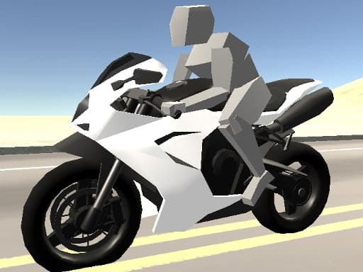 Sportbike Drive game screenshot - racing - Free online game