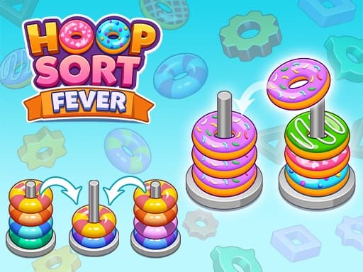 Hoop Sort Fever游戏截图 - puzzles - 免费在线游戏