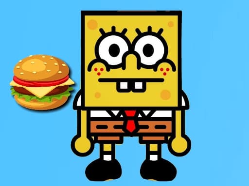 Captura de pantalla del juego SpongeBob Hidden Burger - girls - Juego gratuito en línea