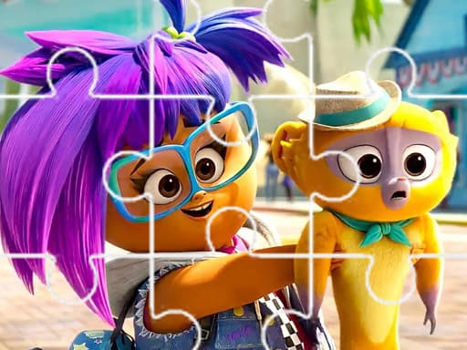 Vivo Jigsaw game screenshot - girls - Free online game