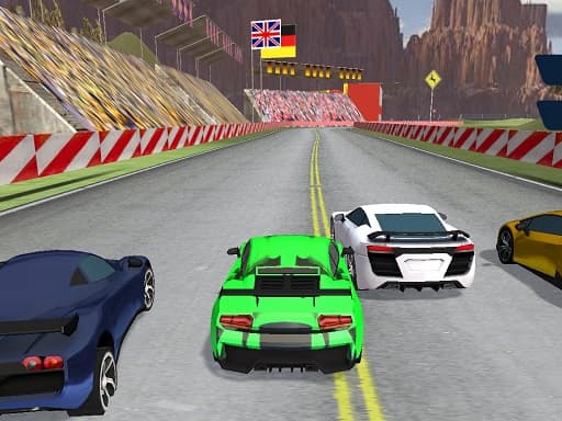 Supercars Drift Racing Cars game screenshot - racing - Free online game