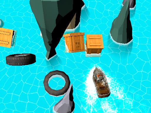 Boat &amp; Dash! game screenshot - hypercasual - Free online game