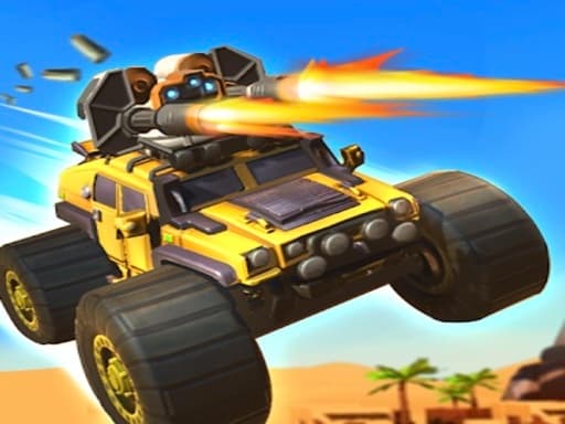 Battle Cars: Monster Hunter game screenshot - 3d - Free online game