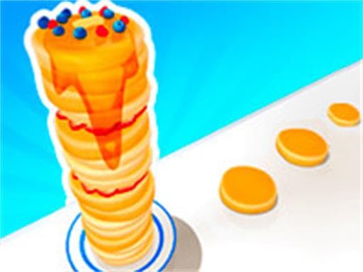 Captura de pantalla del juego PanCake Running Game - sports - Juego gratuito en línea