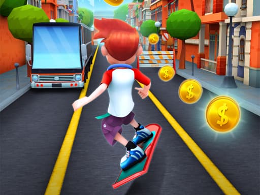 Bus Rush game screenshot - action - Free online game