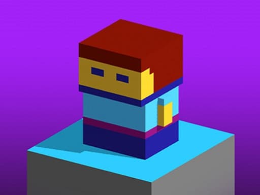 Blocky Sky Jumping游戏截图 - arcade - 免费在线游戏