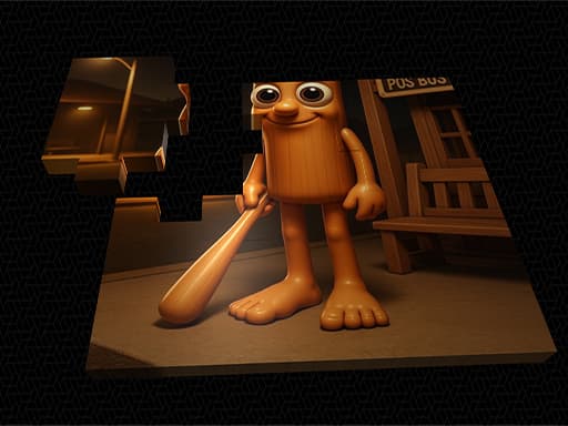 Captura de pantalla del juego Tung Sahur And   R E P O - puzzles - Juego gratuito en línea