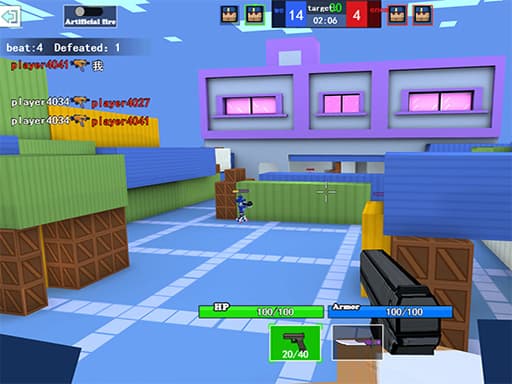 Ghostly Sniper game screenshot - 3d - Free online game