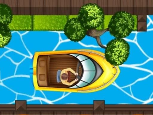 Captura de pantalla del juego Boat Race Deluxe - sports - Juego gratuito en línea