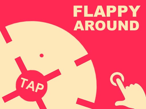 Flappy Around game screenshot - hypercasual - Free online game