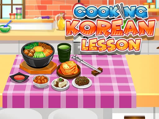 Cooking Korean Lesson game screenshot - girls - Free online game