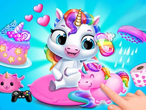 My Baby Unicorn 2 game screenshot - girls - Free online game
