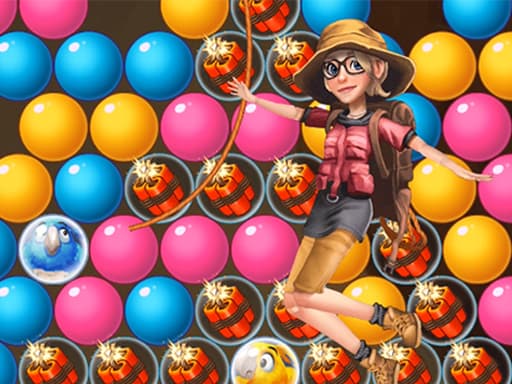 Captura de pantalla del juego Bubble Voyage - puzzles - Juego gratuito en línea
