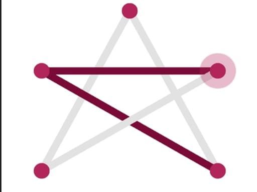Connect One Line游戏截图 - hypercasual - 免费在线游戏