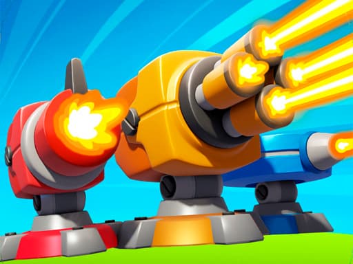 FireLine: Merge Defense game screenshot - clicker - Free online game