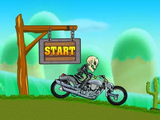 Motor Bike Hill Racing 2D游戏截图 - racing - 免费在线游戏