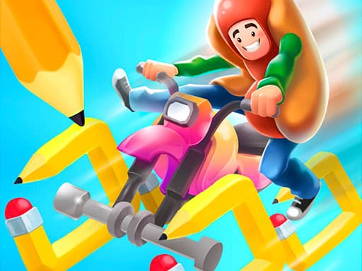 Top Scribble Rider! game screenshot - soccer - Free online game