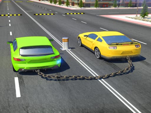 Chained Cars against Ramp hulk game游戏截图 - racing - 免费在线游戏