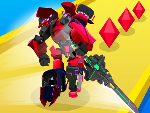 Robot Runner Fight游戏截图 - racing - 免费在线游戏
