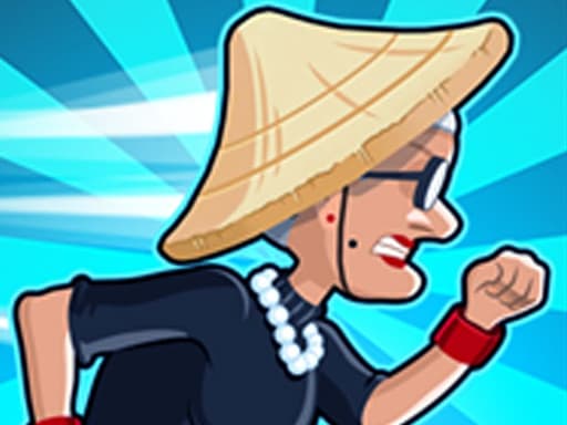 Angry Granny Run: Japan游戏截图 - arcade - 免费在线游戏
