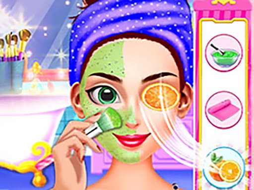 Makeover Spa Dress Up game screenshot - hypercasual - Free online game
