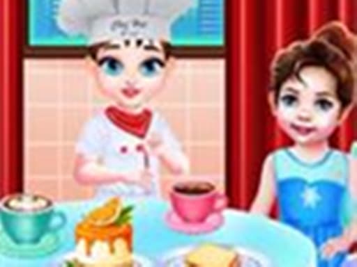 Baby Taylor Cafe Chef game screenshot - hypercasual - Free online game