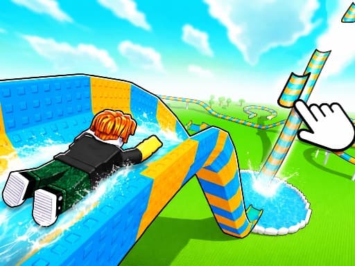 Build an Aquapark game screenshot - arcade - Free online game