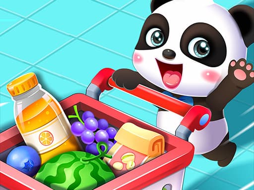 Baby Supermarket game screenshot - girls - Free online game