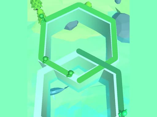Paint Fun Path  game screenshot - hypercasual - Free online game