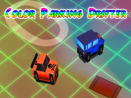 Color Parking Drifter game screenshot - racing - Free online game